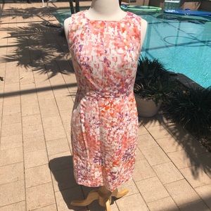 Ann Taylor Watercolor Dress size 6